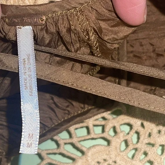 Free People Breathless lave mini babydoll dress. Size medium. - Picture 8 of 15